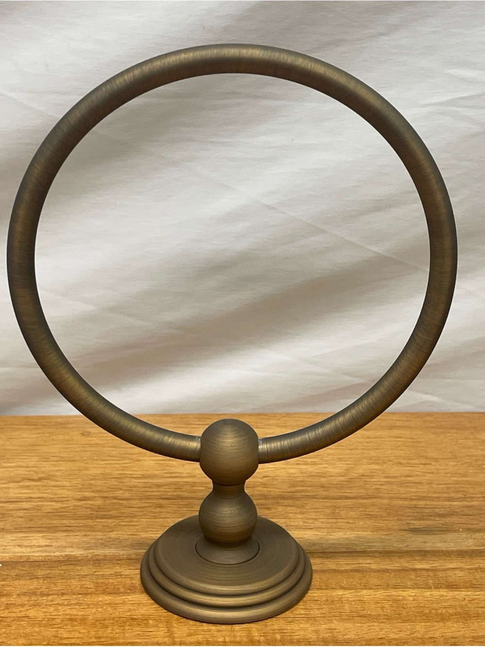 Santec Grand Imperial Lincoln Traditional Towel Ring - Victorian Bronze